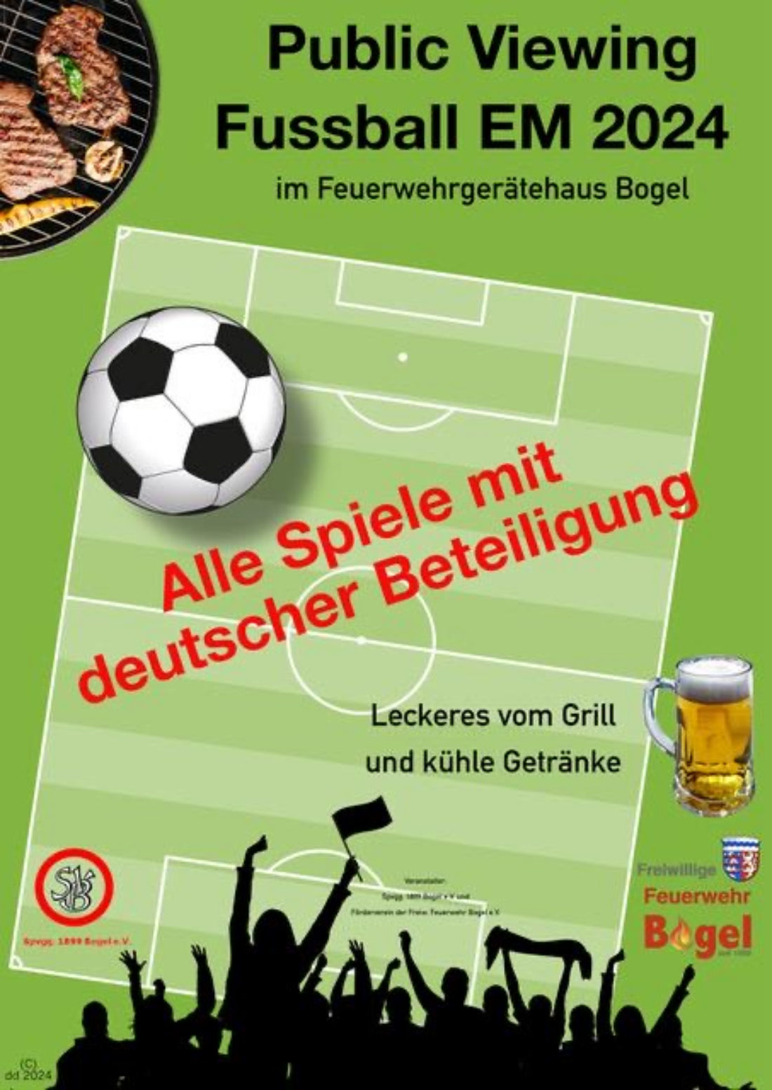 EM Public Viewing in Bogel