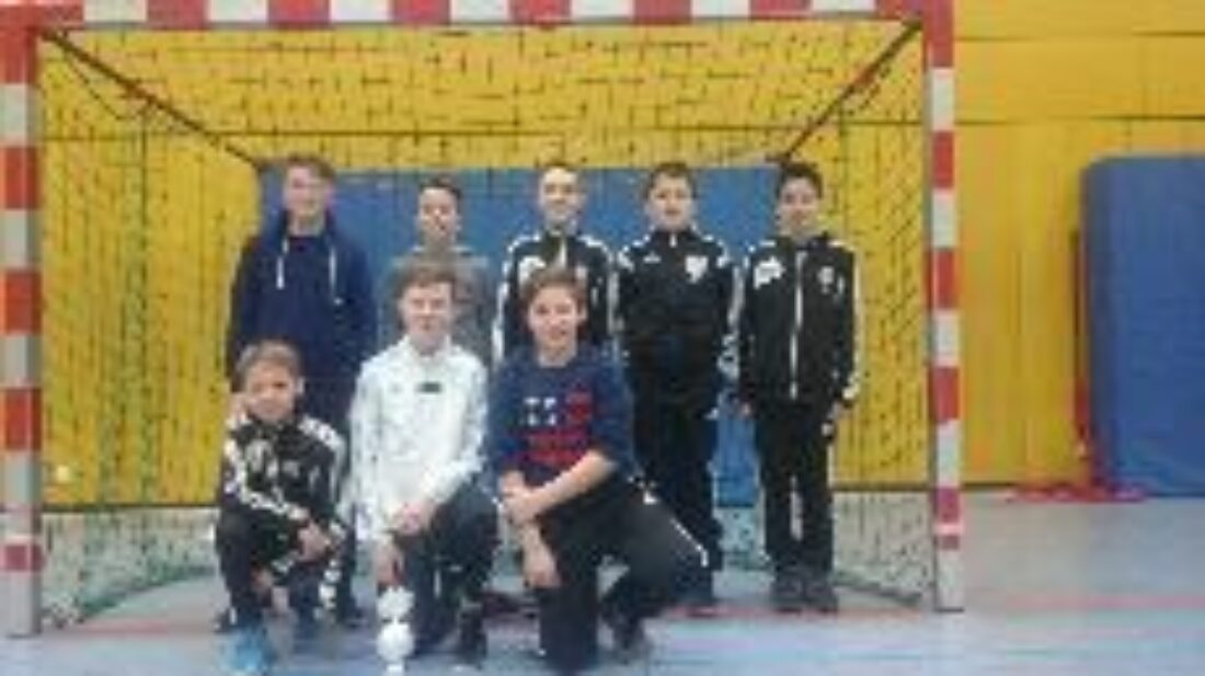 D-Jugend erreicht Platz 4 beim Hallenendrundenturnier