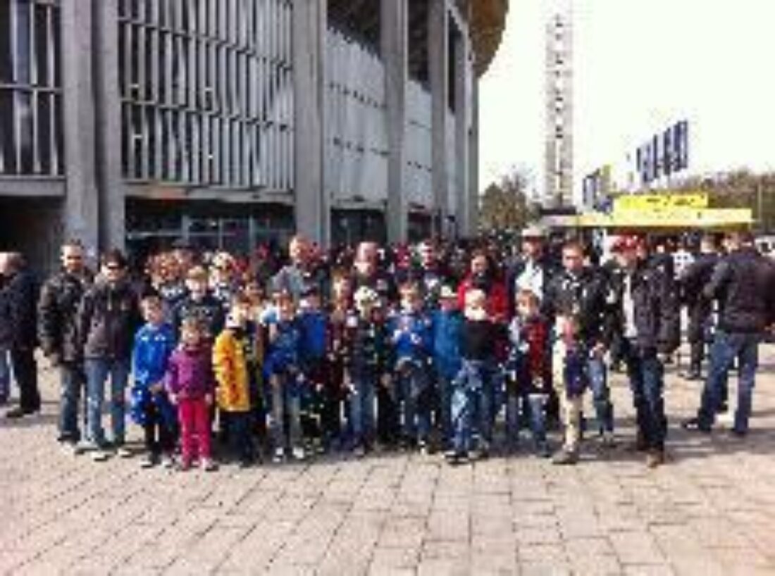 F-Jugend Tour zum Bundesligaspiel nach Frankfurt