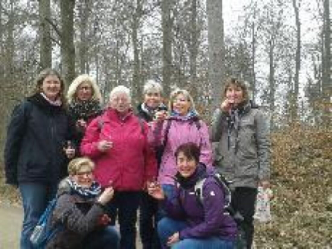 Wanderung der Aerobicdamen