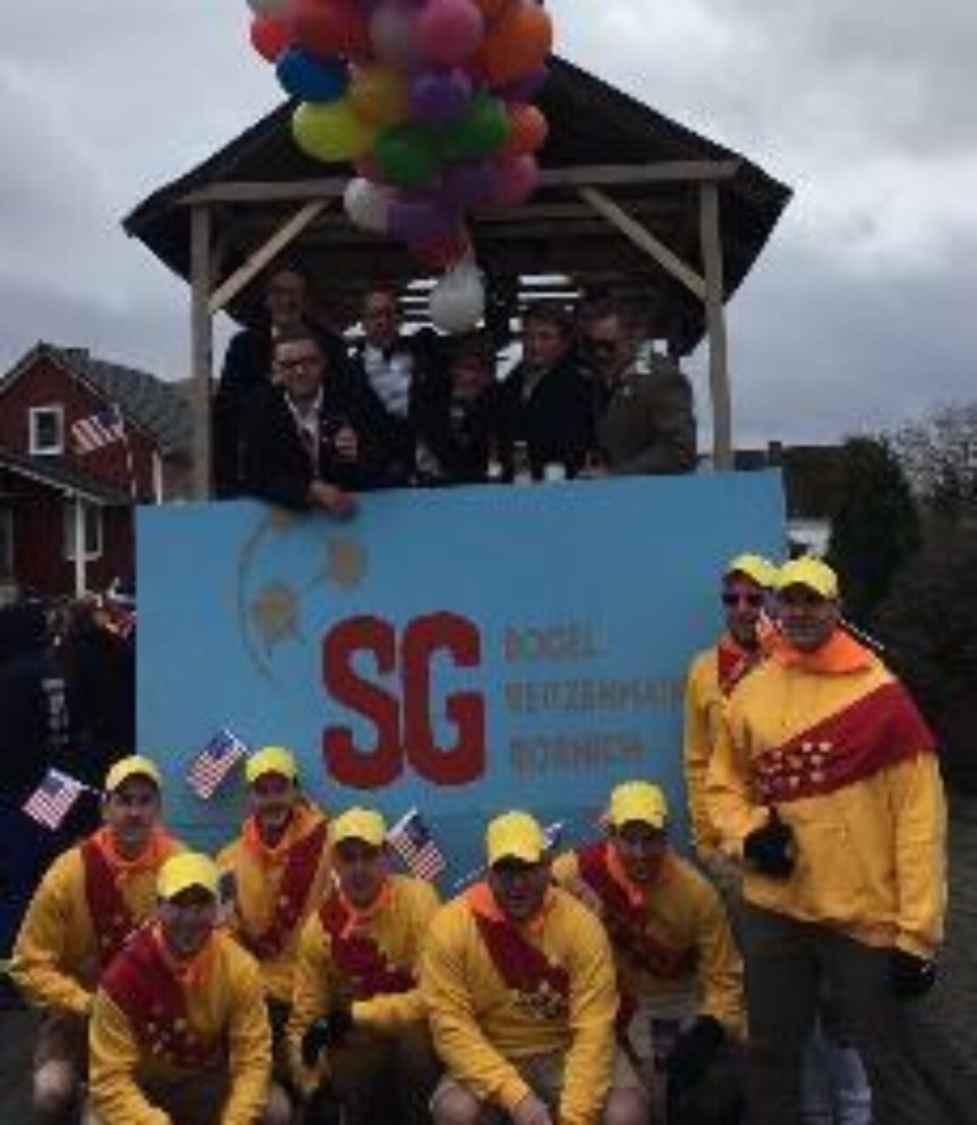 SG wieder mit eigenem Wagen beim Umzug in Bornich