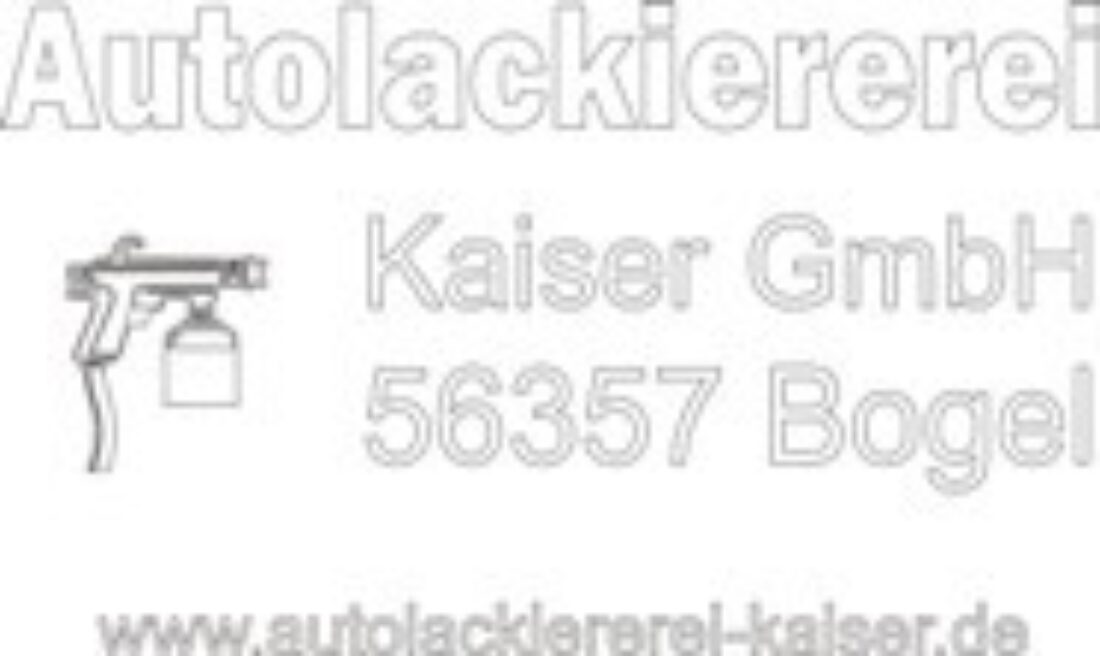 Autolackiererei Kaiser sponsert SG Bogel/Reitzenhain/Bornich