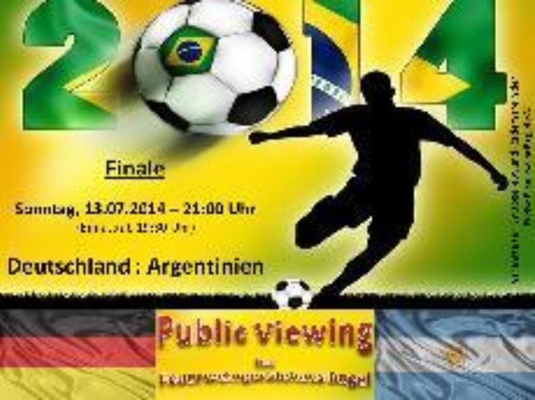 WM-Finale Public Viewing