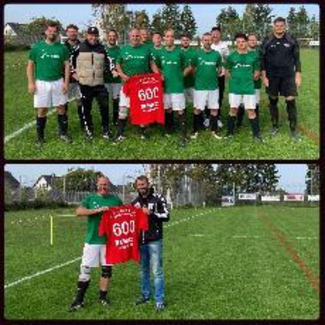 600. Spiel für Strack