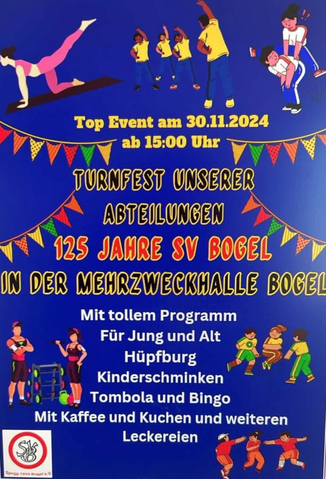 Turnfest des SVB am 30.11.2024