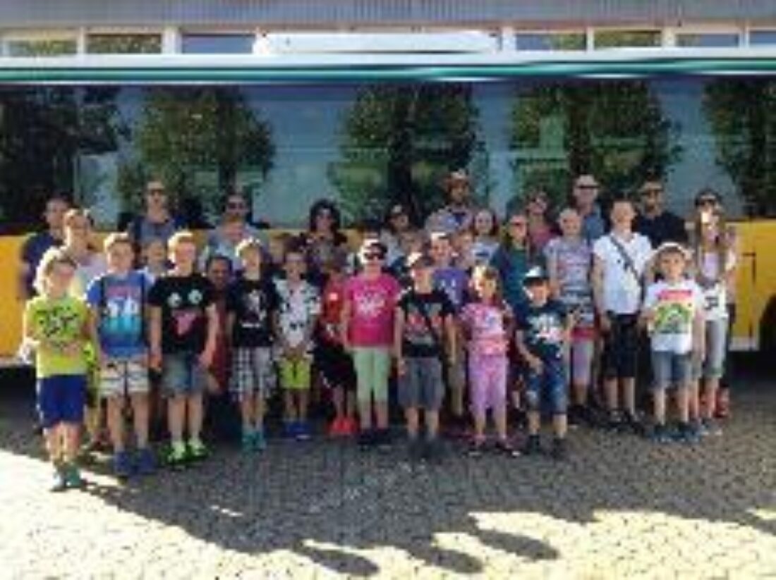 Kinderausflug des SV Bogel zum Kinderfestival nach Mainz