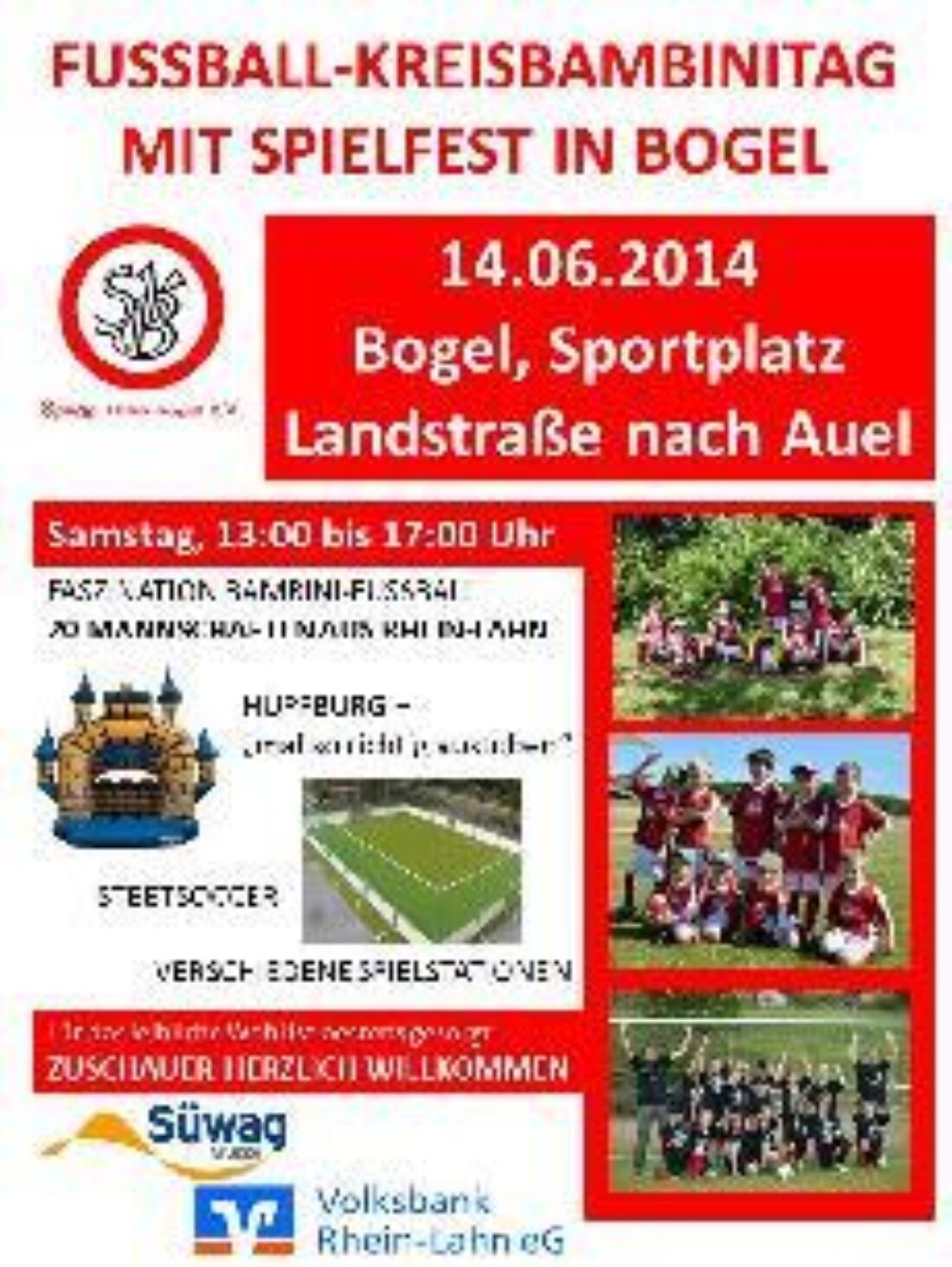 Kreisbambinitag am 14.06. in Bogel