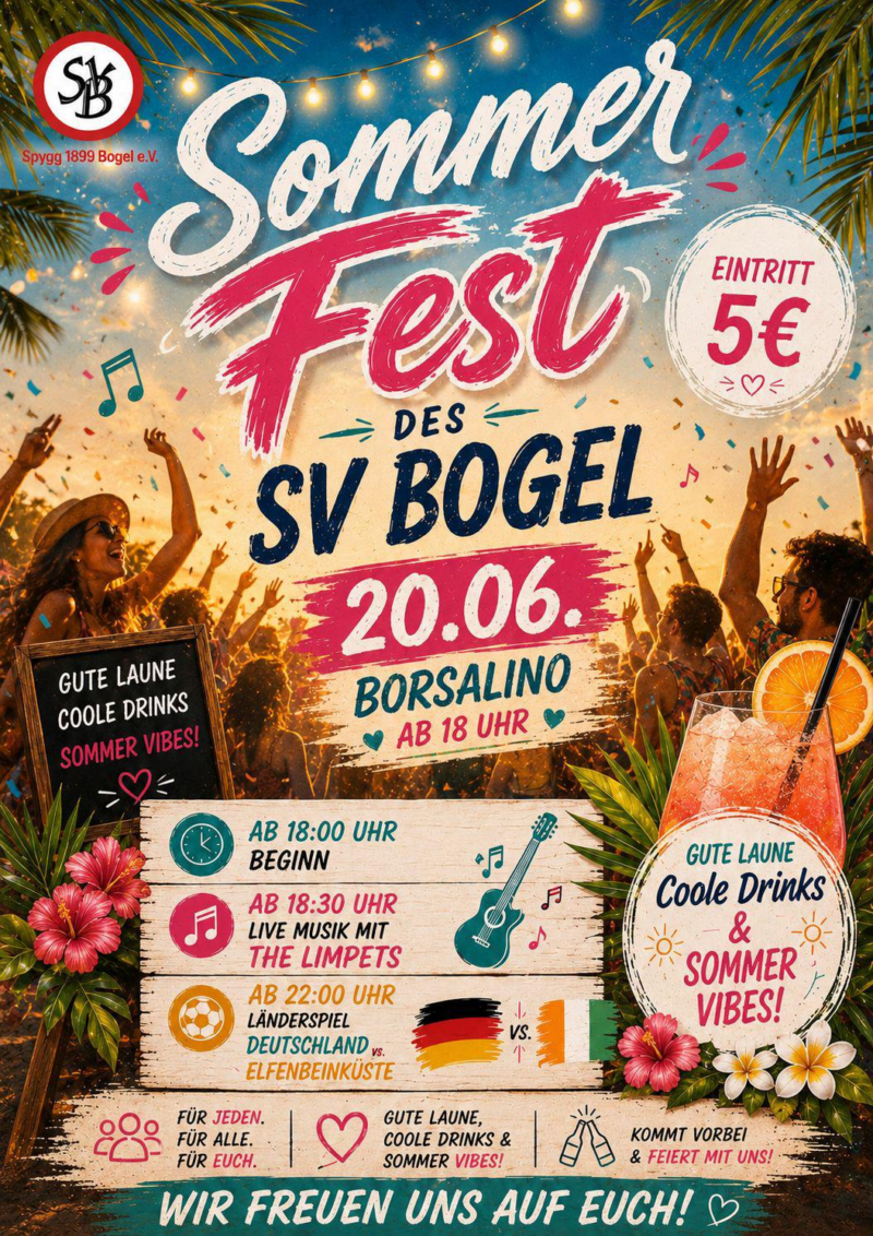 Sommerfest am 20.06.2026